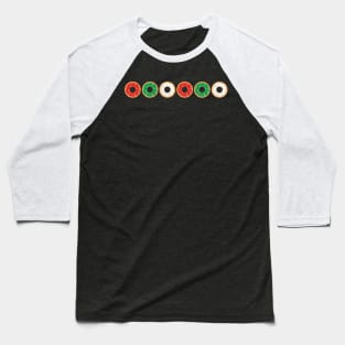 Christmas Donuts Baseball T-Shirt